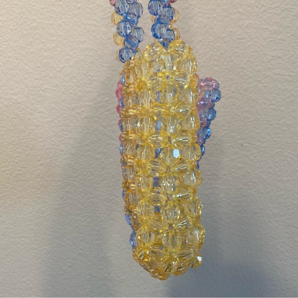 Beaded Pastel Rainbow Bag - Picture 6 of 7